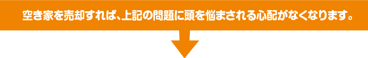 空き家を売却すれば、上記の問題に頭を悩まされる心配がなくなります。